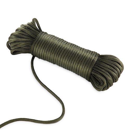 NIZEAMI 4 mm x 30 m Militare Paracord Paracadute Corda Resistente 7 Fili Paracord Fune Corda Tattica per, l'outdoor, Fatto a Mano