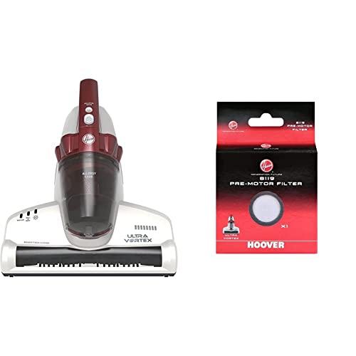 Hoover MBC 500UV Batti Materasso Ultra Vortex, 3 Programmi, Multicolore con Extra Filtro Pre Motore