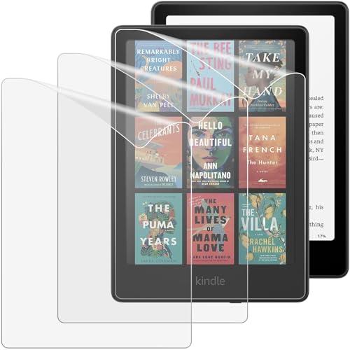 MoKo 3 Pezzi Pellicola per Kindle Paperwhite 7 Pollici 12a Generazione 2024 e Kindle Colorsoft Signature, Pellicola Protettiva Antiriflesso in PET Copertura Totale per Schermo, Opaco
