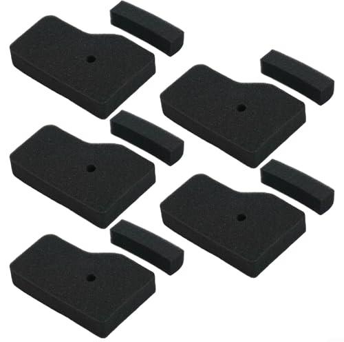 Filtro aria per generatori Honda, ricambio per 17211-Z07-000 con filtro dell'aria esterno 17218-Z07-000, set di 5 pre-filtri per modelli EB2000 e EU2000