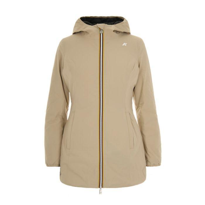 Kway DENISE ST WARM REVERSIBLE K6128UW BCF BEIGE CASHMERE-BLACK PURE TG M(7)