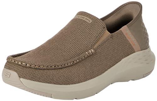 Skechers Parson RALVEN, Scivolare su Uomo, Taupe Mesh, 41.5 EU