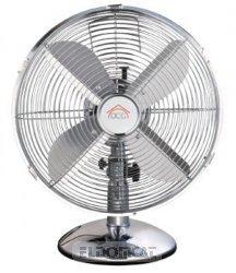 DCG Eltronic ventil. pl. ve1612 ss acciaio 3 marce, altalena, tavolo, 30 cm, lame color argento