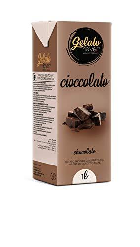 Gelato 4ever - Preparato per Gelato Pronto da Mantecare, Preparazione Facile e Veloce con Macchine per Gelati Domestiche o Professionali, Compatibile con Gelatiera Ninja Creami, 1 L, Made in Italy