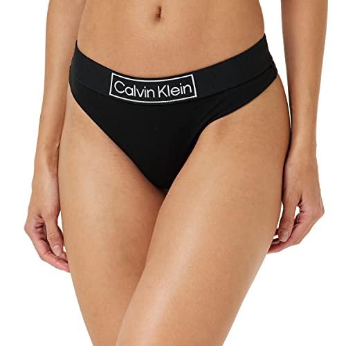 Calvin Klein Perizoma Donna Tanga, Nero (Black), L