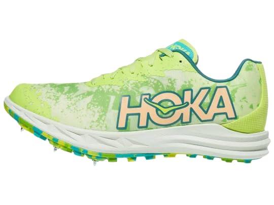 HOKA One One 1141272-LLC Crescendo XC Lettuce/Electric Lime Unisex Scarpe Taglia US 8.5/10