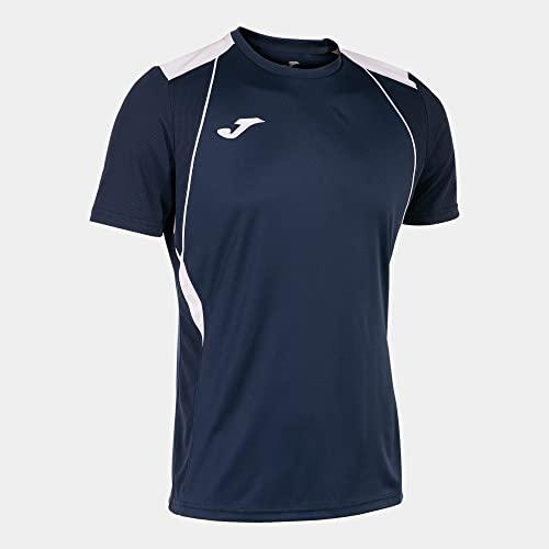 Maglia a Manica Corta Uomo Championship VII Blu Navy Bianco