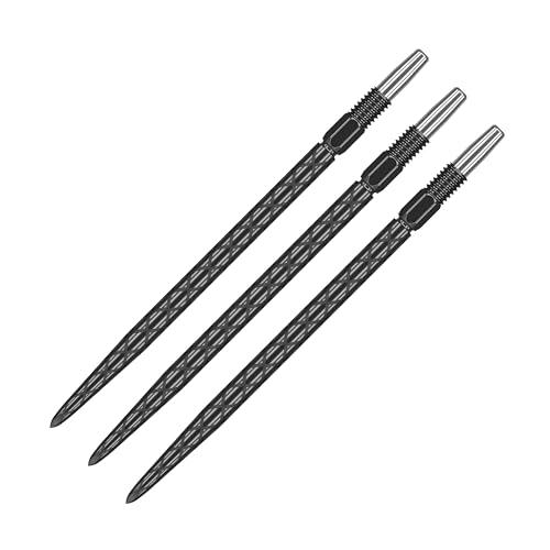 Target Darts Swiss Points, Diamond PRO Swiss Point Dart Tips (Set di 3 Punte) 30MM, Nero | Cambia Punte per Freccette, Accessori per Freccette Professionali