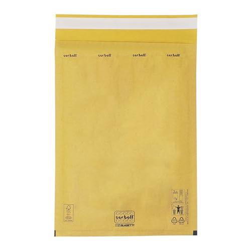 BLASETTI - Buste Postali Imbottite SACBOLL E - Autosigillante 10 Pezzi da 21x26 cm. Buste Imbottite per Spedizione - Sacchetti con Pluriball Ideali per Spedire e Proteggere Oggetti