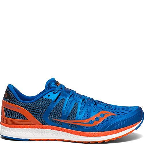 Saucony Liberty ISO, Scarpa da Corsa Uomo, Blu Arancio, 8