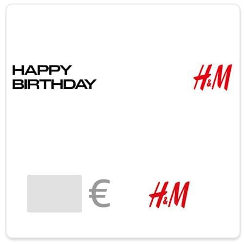 H&M Carta Regalo - €50 - HM_White_eGC - via e-mail