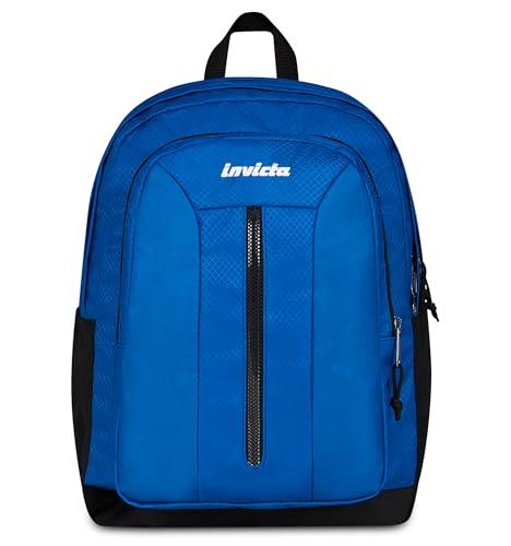 Invicta Zaino Scuola Jelek Up Led, Blu, 36 L, Doppio Scomparto, Tasca frontale con organizer, Scomparto porta pc ablet, Tasca laterale portaborraccia, Scuola media e superiore, Ragazzo, Ragazza