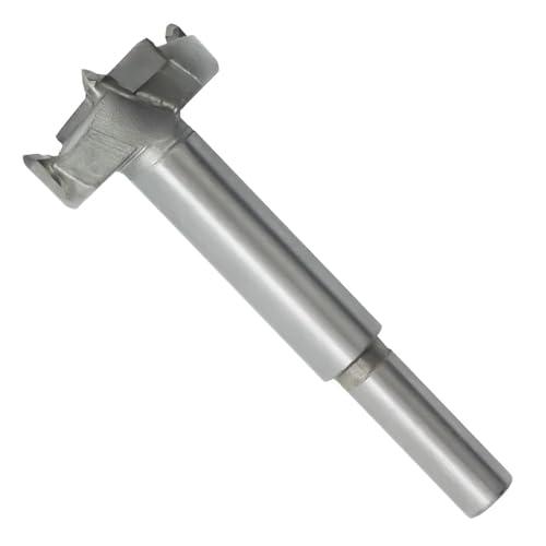 Meichoon Forstner Punta da trapano a coclea da 65 mm per la lavorazione del legno ad ala piatta, per foratura, sega a tazza per legno, punta in carburo, gambo rotondo, taglio per cerniera compensato