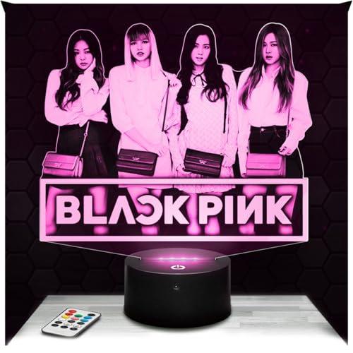 Lampephoto.fr - Lampada 3D B. Pink, Luce Notturna Tattile B. Pink, Illusione 3D Led, Idea Regalo di Natale per Ragazzi e Ragazze Lampada da Notte per Bambini o Adulti, Regalo, Gadget TOP