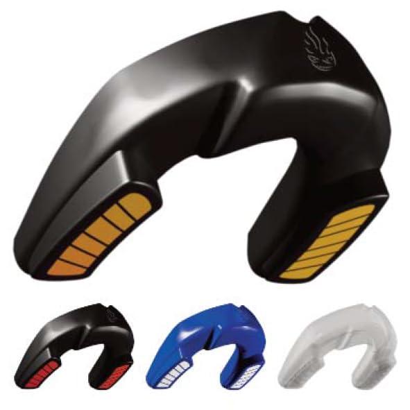 Dr Knox - Paradenti sportivi a doppio strato per adulti, protezione extra per sport professionali, ideale per sport di contatto come boxe, arti marziali, calcio, basket, hockey e altro ancora (oro