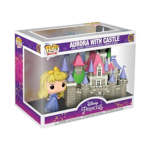 Funko POP! Town: Ultimate Princess - Princess Aurora With Castle - Disney Princesses - Principesse Disney - Figura in Vinile da Collezione - Idea Regalo - Merchandising Ufficiale - Movies Fans