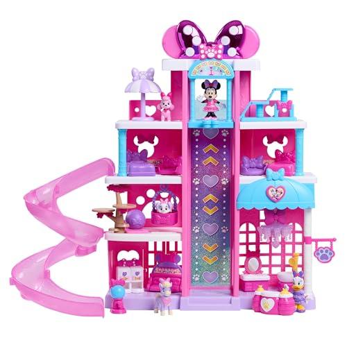 Just Play Disney Jr. Minnie Mouse - Set da gioco per animali domestici, 50 cm, 23 pezzi inclusi, dai 3 anni in su
