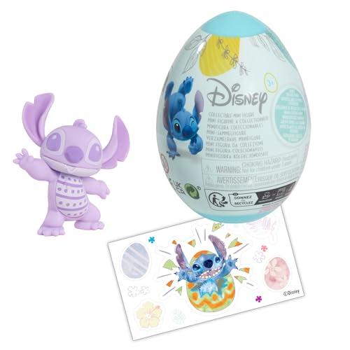 Just Play Mini personaggio pasquale di Stitch Disney in capsula, stili variabili, giocattoli per bambini dai 3 anni