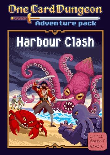 ONE CARD DUNGEON Adventure Pack: HARBOUR CLASH Espansione Gioco da Tavolo in Italiano e Inglese Little Rocket Games
