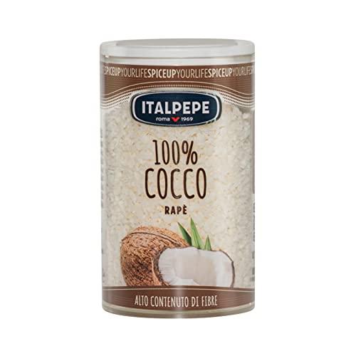 Italpepe, Cocco Rapè, Alto contenuto di Fibre, Ideale da Aggiungere su Gelati e Yogurt, Ottimi per Creare Frullati e Colazioni Sane, Senza Zuccheri Aggiunti