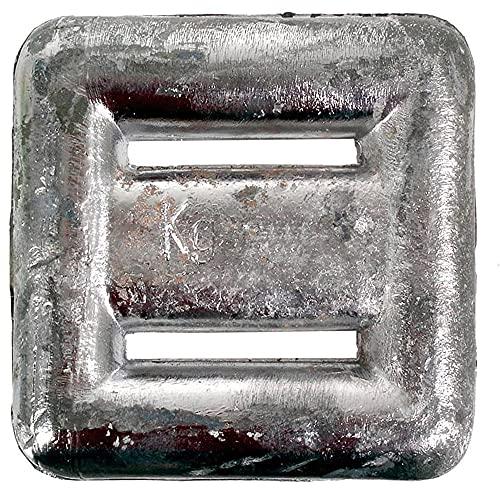 Piombo Peso per Cintura Sub da kg 1 per Pesca Subacquea Apnea