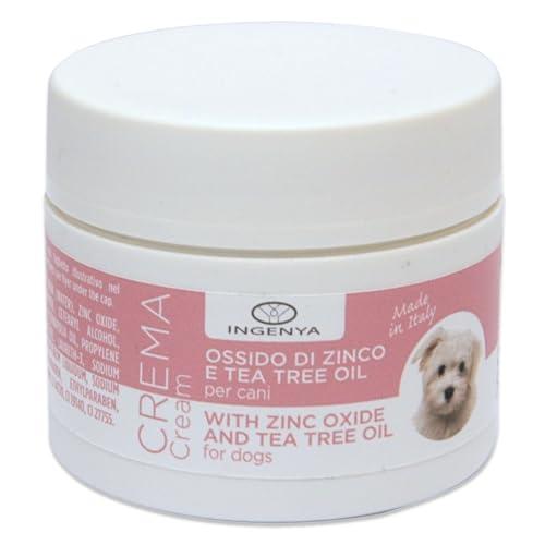 Camon Ingenya - Crema all'ossido di zinco e olio dell'albero del tè per cani e nasi, protezione per la punta delle dita, 50 ml