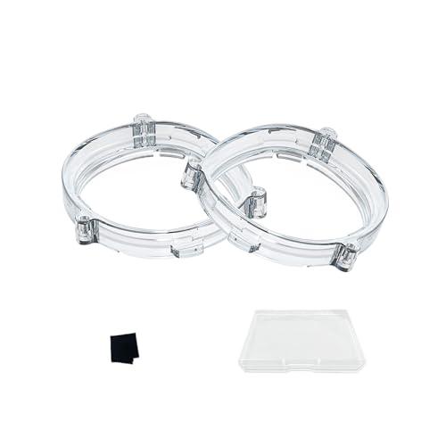 HMHAMA 1 Coppia di Lenti Magnetiche Anti-luce Blu per Miopia per Meta Quest 3, Lenti per Miopia su Prescrizione per Accessori per Lenti VR (-2.5D)