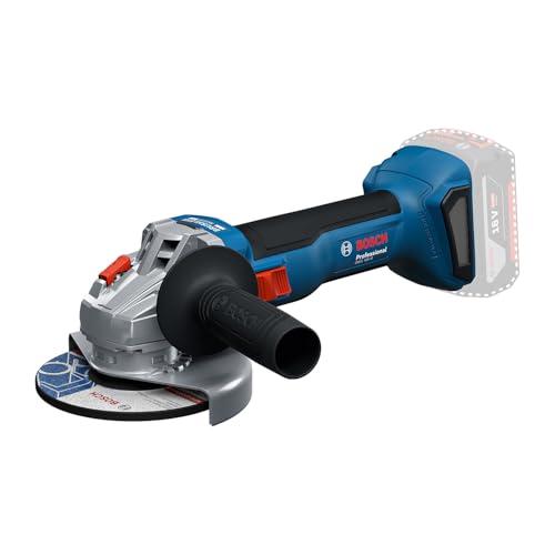 Bosch Professional 18V System Smerigliatrice angolare a batteria GWS 18V-8 (diametro disco 125 mm, senza batteria/caricabatteria)