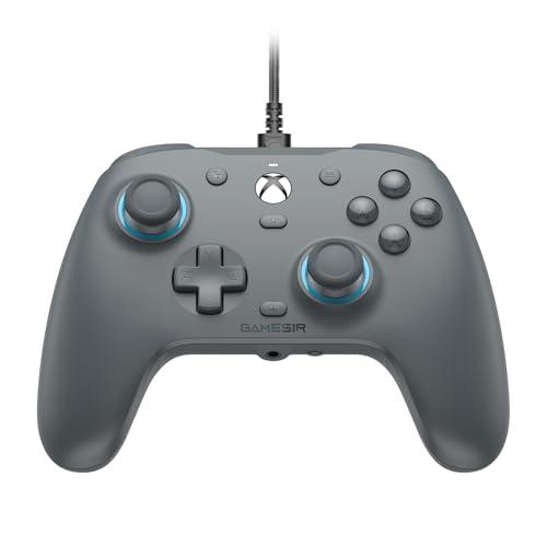 GameSir G7 SE Wired Controller per Xbox Series X|S, Xbox One e Windows 10/11, Gamepad da Gioco Plug e Play con Joystick a Effetto Hall, Jack Audio da 3,5 mm (Grigio)