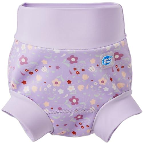 Splash About Happy Nappy Pannolino da nuoto, Lilac Spring, 3-6 Mesi