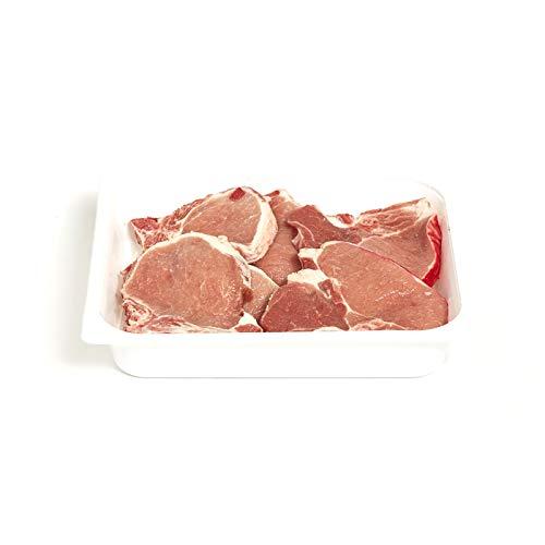 Braciole di maiale fresche Salumi Pasini® | 10 fettine pronte da cuocere | Carne 100% italiana | Vaschetta 1,7kg