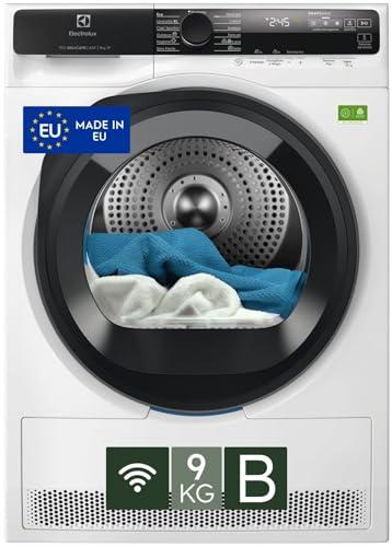 Electrolux Asciugatrice 700 DelicateCare 9 kg EW7H59B, Classe B, Tecnologia DelicateCare per Lana, MixCare per cotoni e sintetici, Sensicare, Antipiega, Pompa di Calore