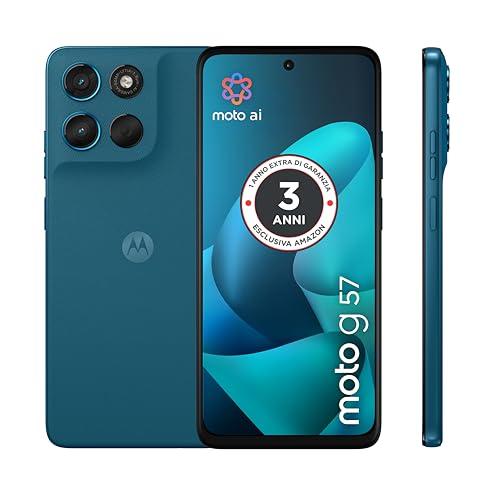 Motorola moto g57 con 3 anni di garanzia (8/256GB, Fotocamera 50+8MP+flicker sensor, Display 6.72