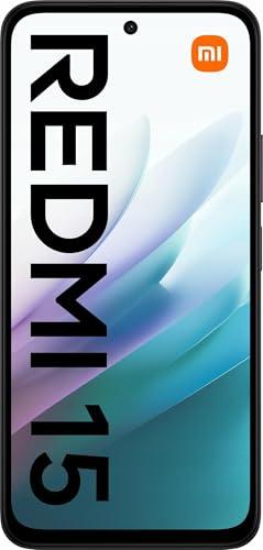 XIAOMI Redmi 15 – Smartphone 6 + 128 GB, Nero Midnight, display da 6,9