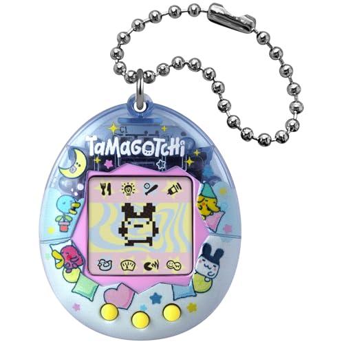 Tamagotchi original – Bandai – Tama Sleeping – Animaletto Virtuale Elettronico con Schermo LCD – Gioco Interattivo in italiano con Mini‑Giochi – Notte, Dormire – Giocattolo per Bambini 8+ – 46169