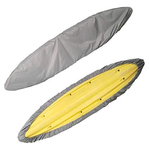 DAUERHAFT Copertura Impermeabile per Canoa Kayak, Tessuto Oxford, Protezione UV50+, Anti invecchiamento, Leggera e Resistente, Copertura Antipolvere, per Barca da Pesca/Kayak/Canoa