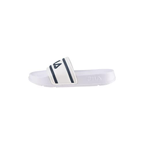 Fila Morro Bay Slipper Kids, Ciabatte Unisex - Bambini e ragazzi, Bianco, 35 EU