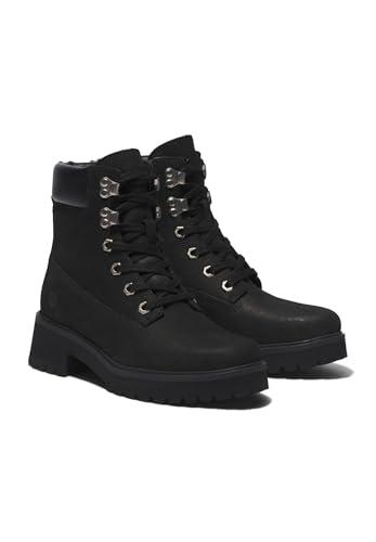 Timberland Carnaby Cool 6 inch, Stivali Donna, Nero, 38.5 EU