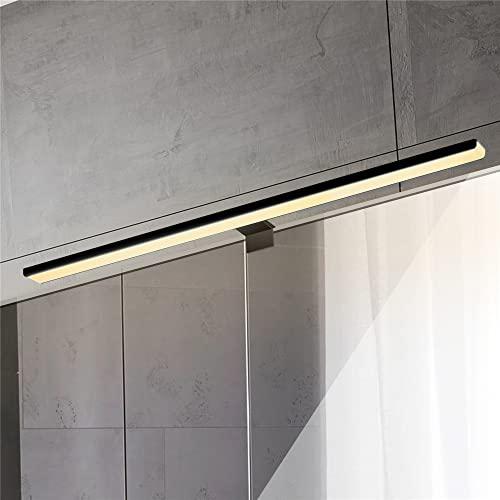 ERWEY 8W Lampada da Specchio Led per Bagno, 3000K Bianco Caldo 60cm 680lm, Lampada da Armadio IP44, Lampada da Bagno per Spechio in Plastica ABS Luce per Trucco 230V (600mm)