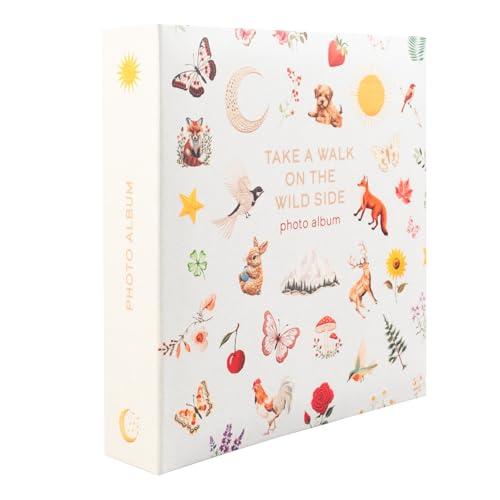 Grupo Erik: Album fotografico Wild Side | Album foto 10x15 200 tasche e copertina rigida, Album foto ricordo personalizzabile per 200 foto con spazio per note e commenti