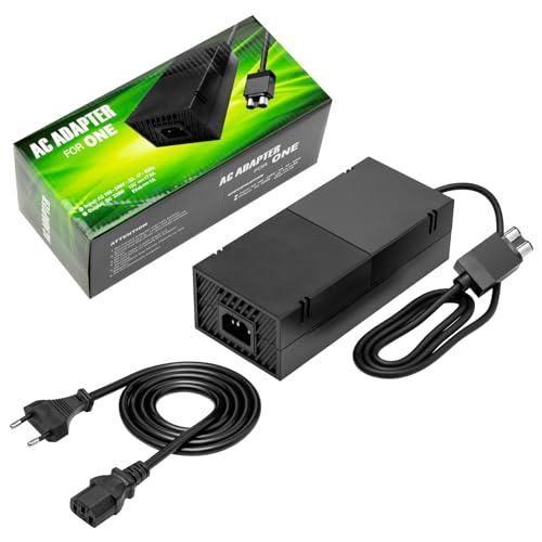 SEYRLMK Alimentatore Brick Caricabatterie di Ricambio per Xbox One - 100-240V, 220W (versione più silenziosa)