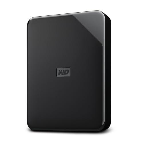 WD 5TB Elements AE Hard Disk Esterno Portatile, USB 3.2 Gen 1 SuperSpeed/USB 3.0, Espandibilità plug-and-play, Formatto per Windows, Nero