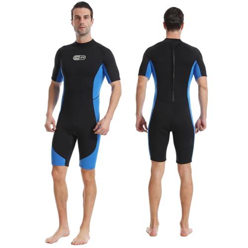 Glimilife Mute Uomo Donna, Muta sub Shorty Uomo 3mm/Muta Intera in Neoprene da Donna Corpo Intero in Acqua Fredda Mantieniti al Caldo per Immersioni Surf Snorkeling Kayak