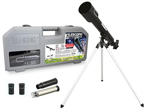 Teorema 74212 - Telescopio Astronomico per Bambini, 375/50 mm, con Valigetta