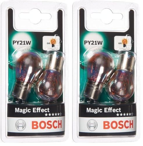 Bosch PY21W Pure Light - Lampadine per auto, 12 V, 21 W, BAU15s, 2 pezzi