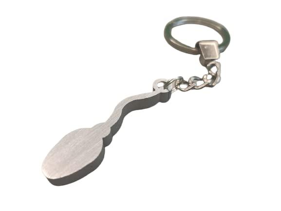 Spermatozoo in alluminio, portachiavi divertente, regalo simpatico