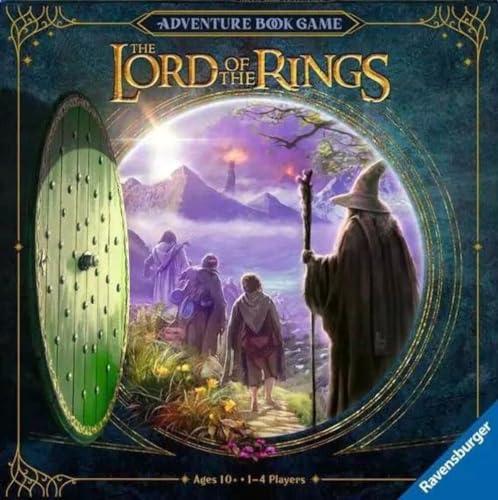 Ravensburger Lord of the Rings - Libro di avventura per famiglie coinvolgenti, giochi da tavolo per bambini e adulti, dai 10 anni in su, da 1 a 4 giocatori, nero