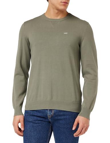 Levi's Lightweight Housemark Felpe, Smokey Olive, M Uomo