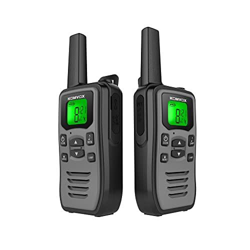 Walkie Talkie Ricaricabile Adulti Professionali, Canale 16 Ricetrasmittenti PMR, Radio Trasmittenti Kit Sopravvivenza