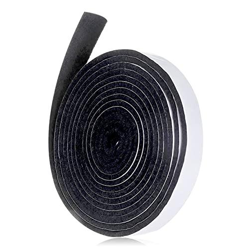 Guarnizione termica per forni e stufe, Guarnizione forno, autoadesiva, lunghezza 2,5 metri, spessore 3,5 mm, per affumicatori e barbecue, resistente al calore, per la finestrella del forno